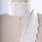 Ivory Smiley Design Cotton Eyelet Lace Trim 1 Inch Wide Scalloped Edge 2 Yards